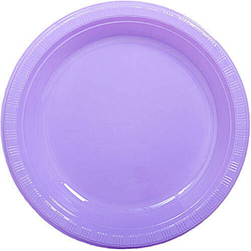 Party Balloon 9" Lavender Plastic Plates