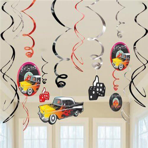 Party Balloon Decoration Classic Swirl 