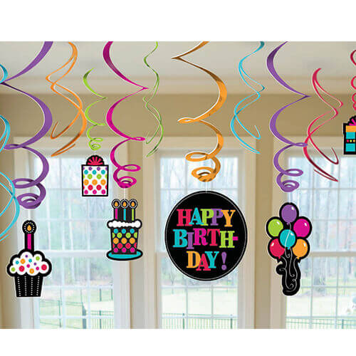 Party Balloon Decoration Swirl Value Party On !!