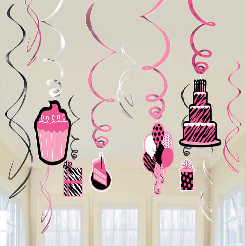 Party Balloon Swirl Party Anoter Year Fabulous