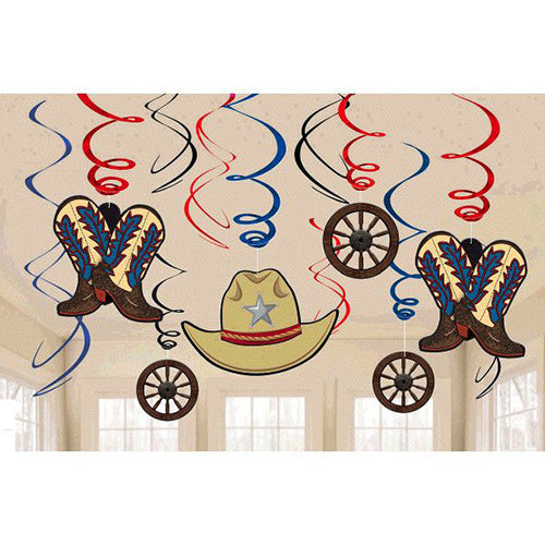 SWIRL DECORATION WESTERN