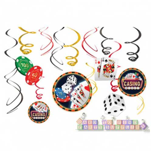  SWIRLS  DECORATION VALUE PK CASINO