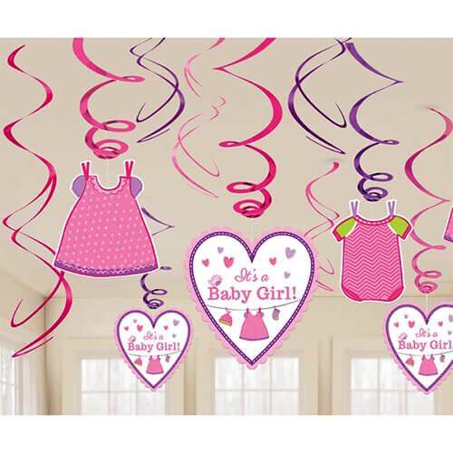 Party Balloon Swirl Value Pack Shower Girl