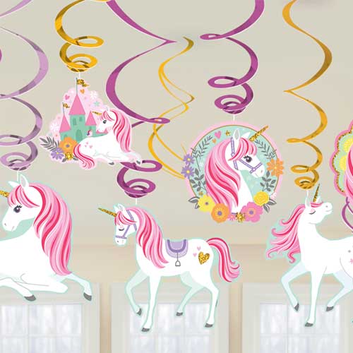SWIRLS  VAL PK 12CT MAGIC UNICORN