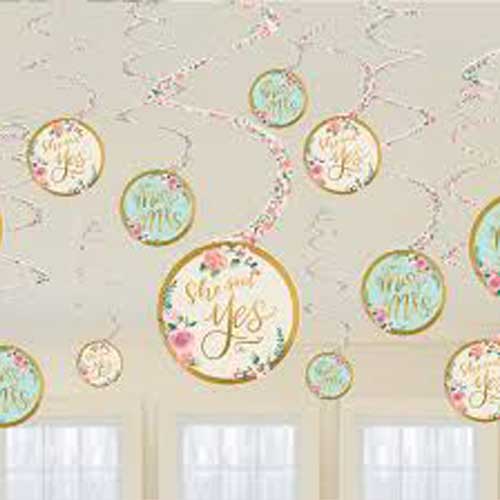 DECORATIONS  SPIRAL MINT TO BE