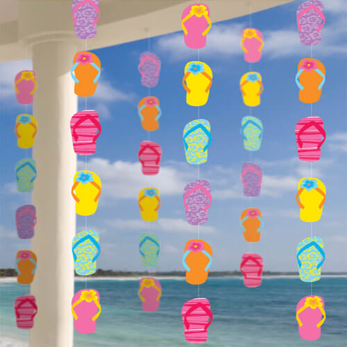 Party Balloon Flip Flop String Decoartion