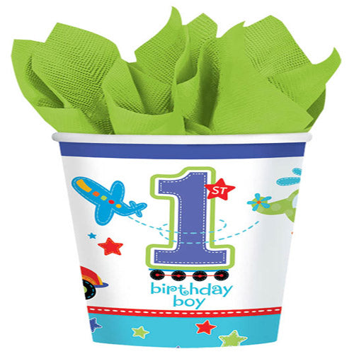 Party Balloon 9Oz Aboard Birthday Cup