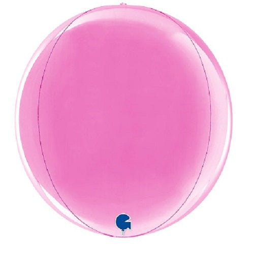 11" Fuxia ORBZ Foil Balloon 