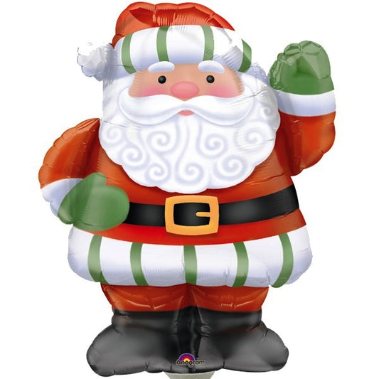 Merry christmas santa balloon