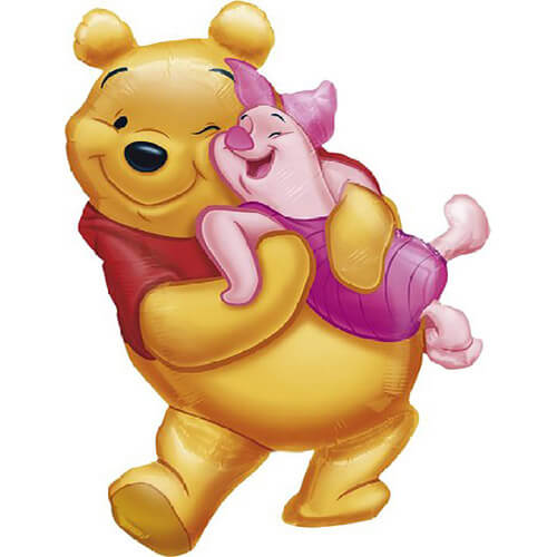 Party Balloon 20" Big Pooh Hug Foil Balloon P38