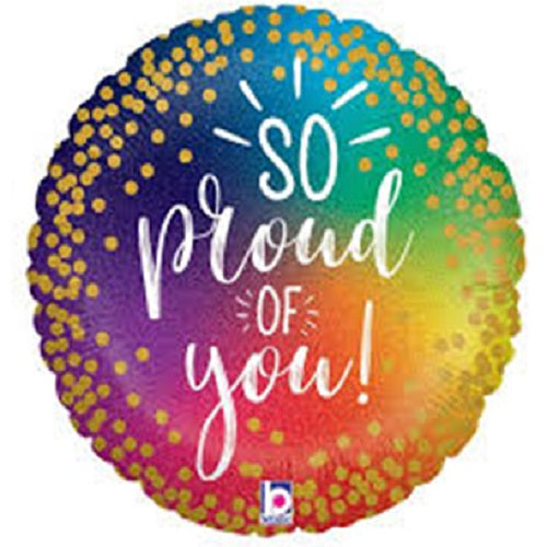 SO PROUD TO YOU 18" FOIL BALLOON 