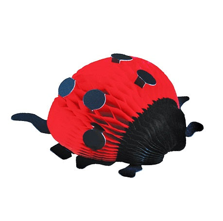 Party Balloon Lady Bug Honeycomb Decoration 11 Centimeter