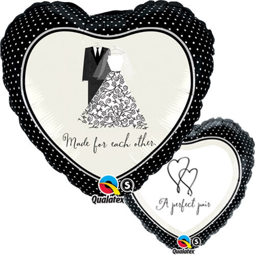 Balloons Party Celebrate 18" A Perfect Pair Foil Balloon