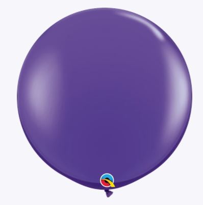 Party Balloon 3FT Purple Violet  Balloons -2CT