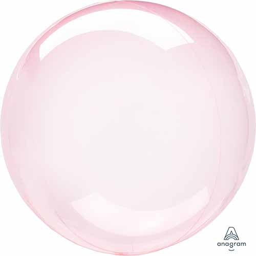 Party Balloon Crystal Clearz Dark Pink 22" Foil Balloon 