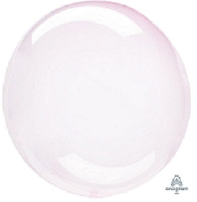 CRYSTAL CLEARZ LIGHT PINK FOIL BALLOON 22" 