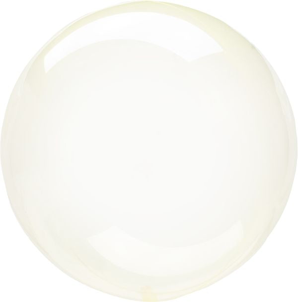 Crystal Clearz Yellow 22" Foil Balloon 
