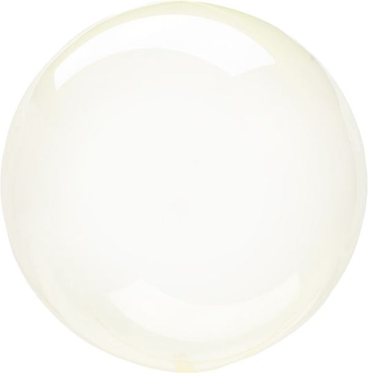 Crystal Clearz Yellow 22" Foil Balloon 