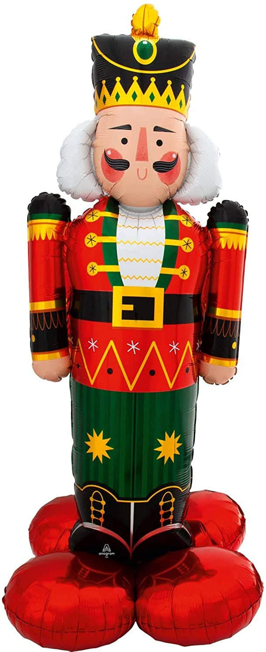 AirLoonz Nutcracker Balloon, 61in Foil Balloon 
