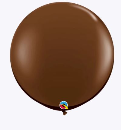 Party Balloon 3FT Choclate Brown  Balloons -2CT