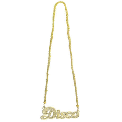 Party Balloon 7" Necklace Disco 70s Party Wearable 