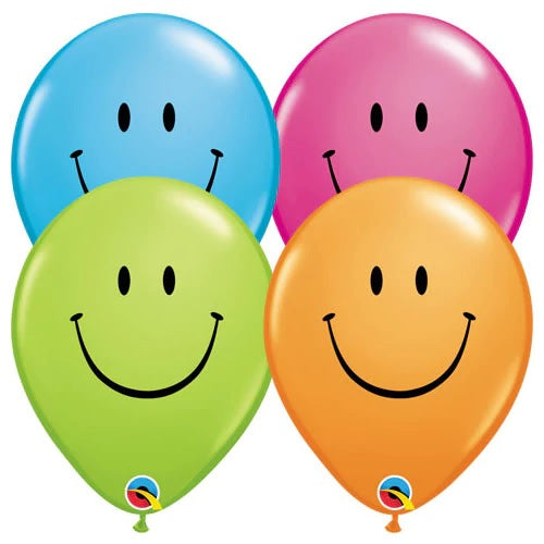 Party Balloon 11 Inch  Smile Face Balloons -50CT