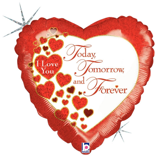 Valentine Day Love you Red Heart 18" 