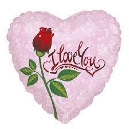 Valentine Day I Love You 18" Pink Heart 