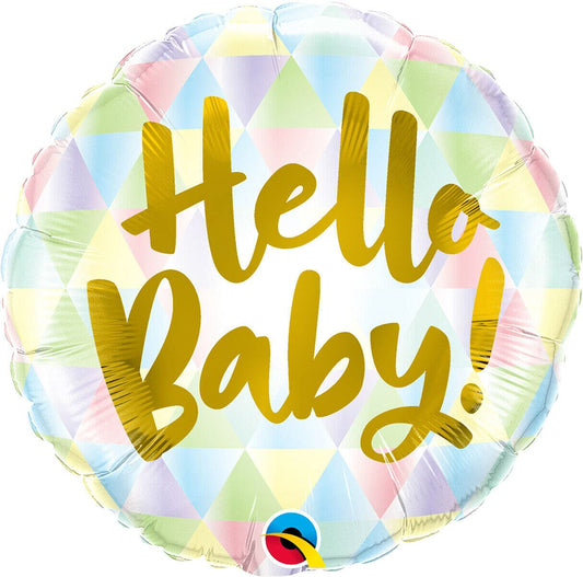 Hello Baby! Foil Balloon