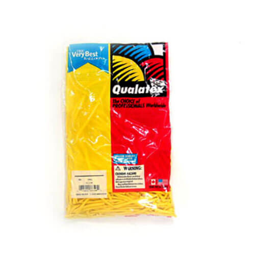 Party Balloon 160 Q Yellow Latex Balloon