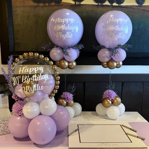 Happy 90th Birthday Balloons Bouquets
