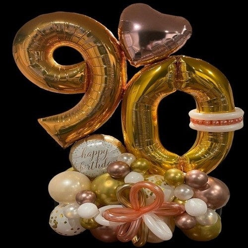 Happy 90th Birthday Balloons Bouquets