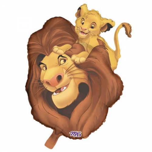 Party Balloon 36" Simba &amp; Mustafasa Foil Balloon