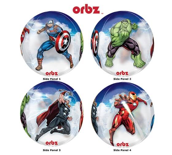 Party Balloon 22" Avengers Bubble Balloon 