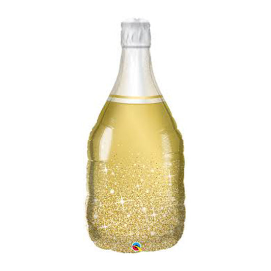  GOLDEN BUBBLY Wine  FOIL BALLOON 39" 