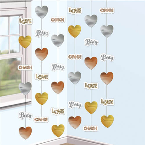 Party Balloon OMG Engagement String Decorations