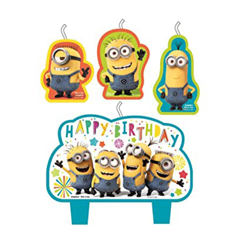 Minions Birthday Candles