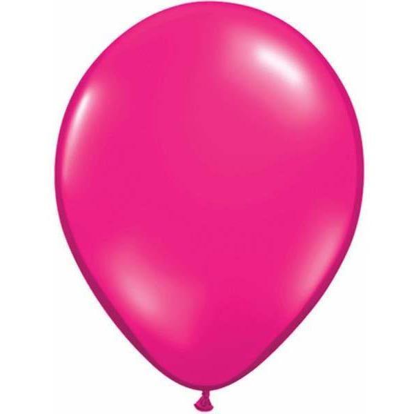 Party Balloon 11" Jewel Magenta Latex Balloon-100CT