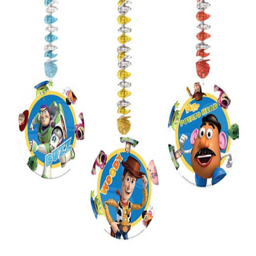 Party Balloon Toy Story 3 Hanging Cutout Decoration