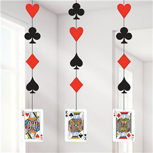 Party Balloon Magic Party Cards Hanging Cutouts 