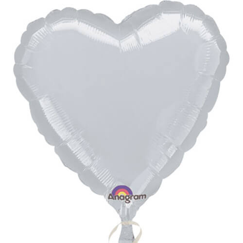 Party Balloon 9" Metallic Silver Star Foil Balloon A10 