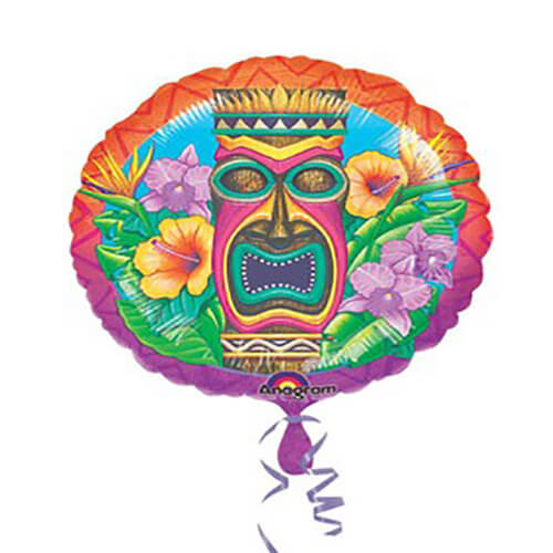 Party Balloons- 18" Tiki Foil Balloon