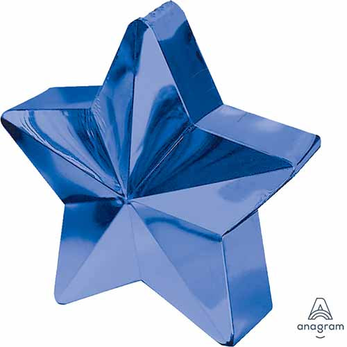 AMSCAN STAR FOIL Balloons WEIGHT-BLUE