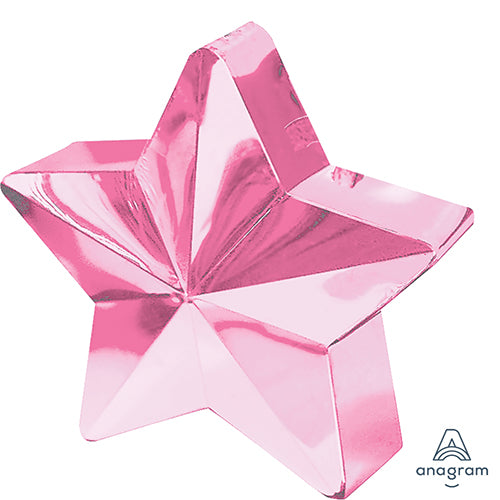 S60 AMSCAN STAR BLLN WEIGHT-PINK