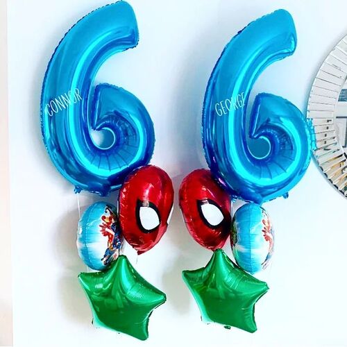 6th Birthday Avenger Assemble Balloon Bouquet