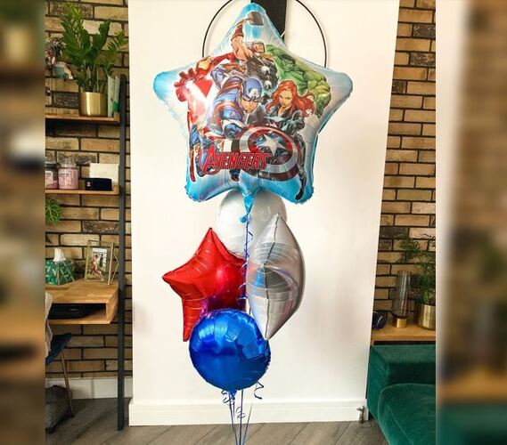 Avenger Theme Balloon Bunch