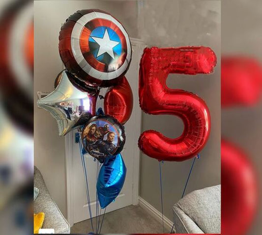 5th Birthday Avengers Theme Bouquet
