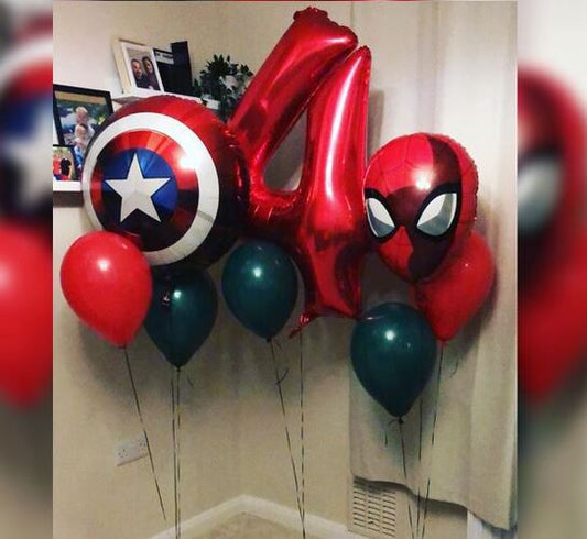 4th Birthday Avengers Character Bouquet