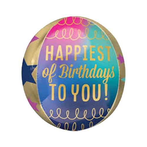 Party Balloon Birthday Star And Gold Balloons