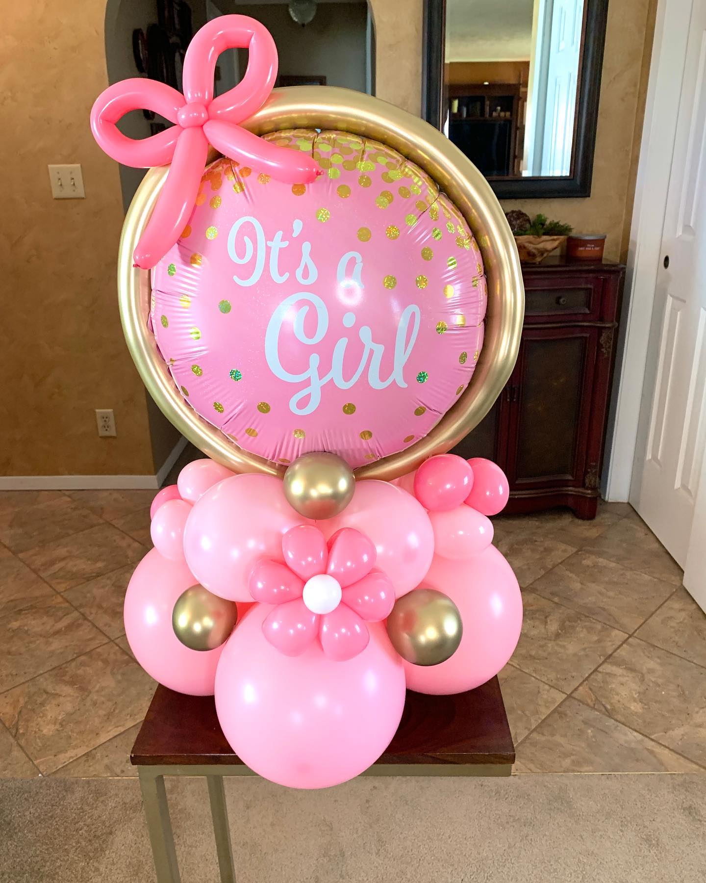 Party Baloon Baby Girl Bouquet 19